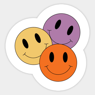 Retro Smiley face Sticker
